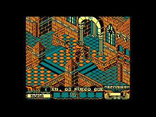 La Abadía Del Crimen screenshot 2 for Amstrad CPC